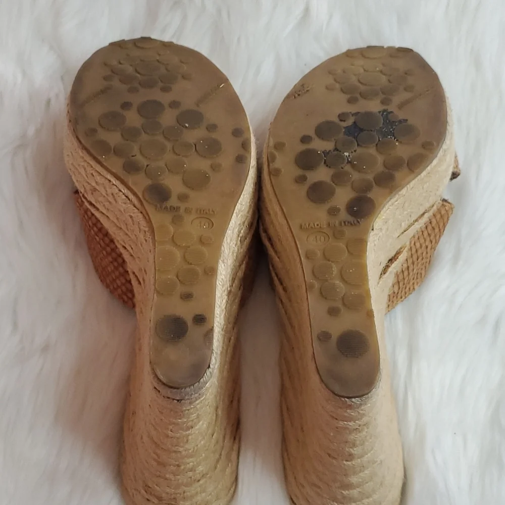 Jimmy Choo espadrilles sandals women size 40